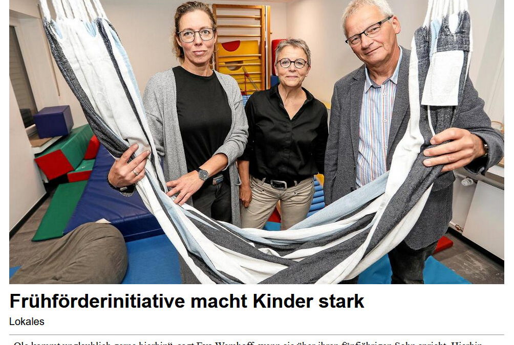 Frühförderinitiative macht Kinder stark